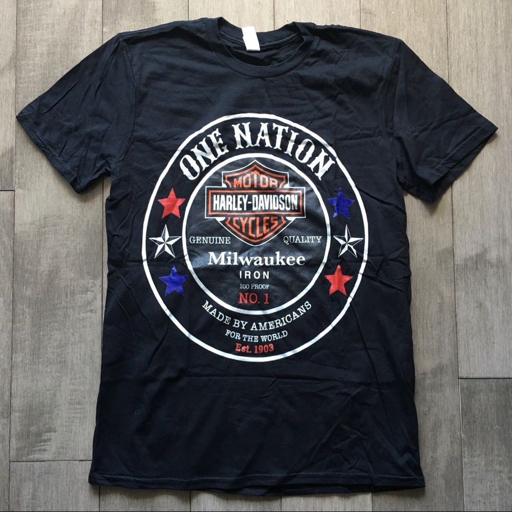 Custom Harley-Davidson t shirt - new